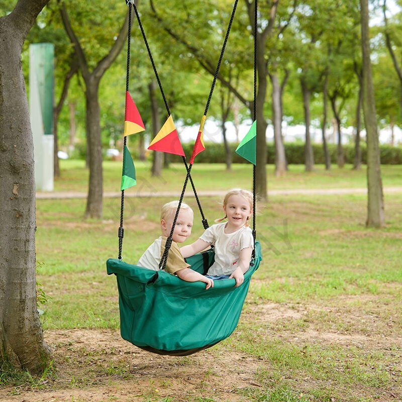OEM Collaboration - Customizable Boat Swing | Kids Outdoor Playground Equipment